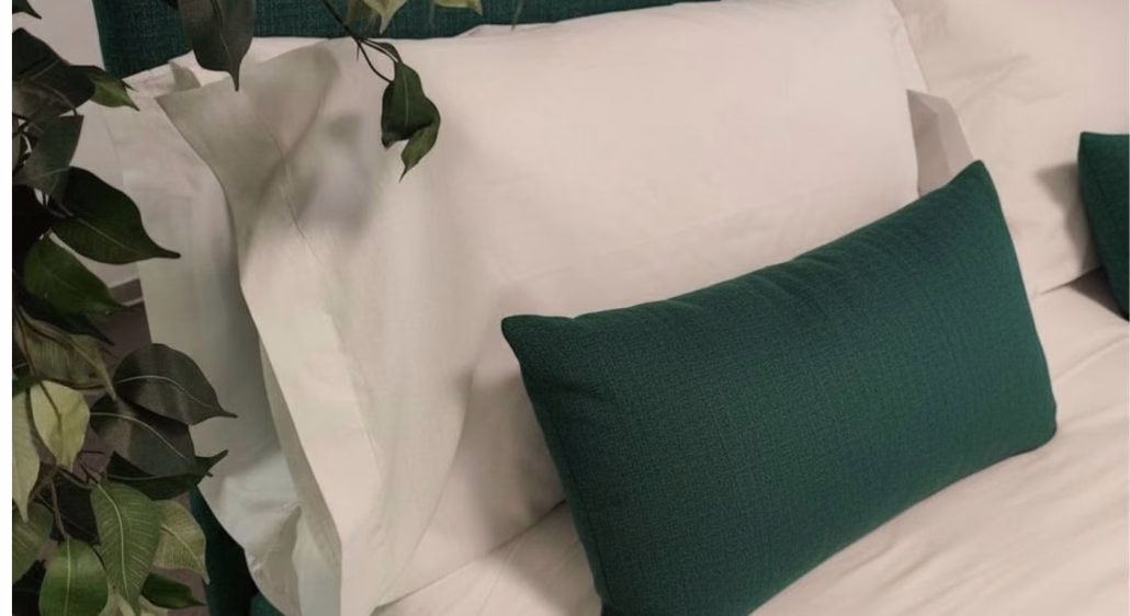 Federe cuscini per hotel colore bianco